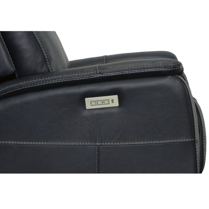 View Power Swivel Recliner with Power Headrest - Leather 050-40