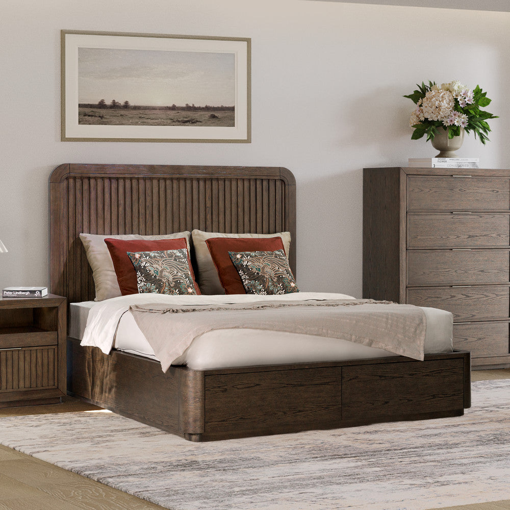 Athens Queen Panel Storage Bed - Default Title