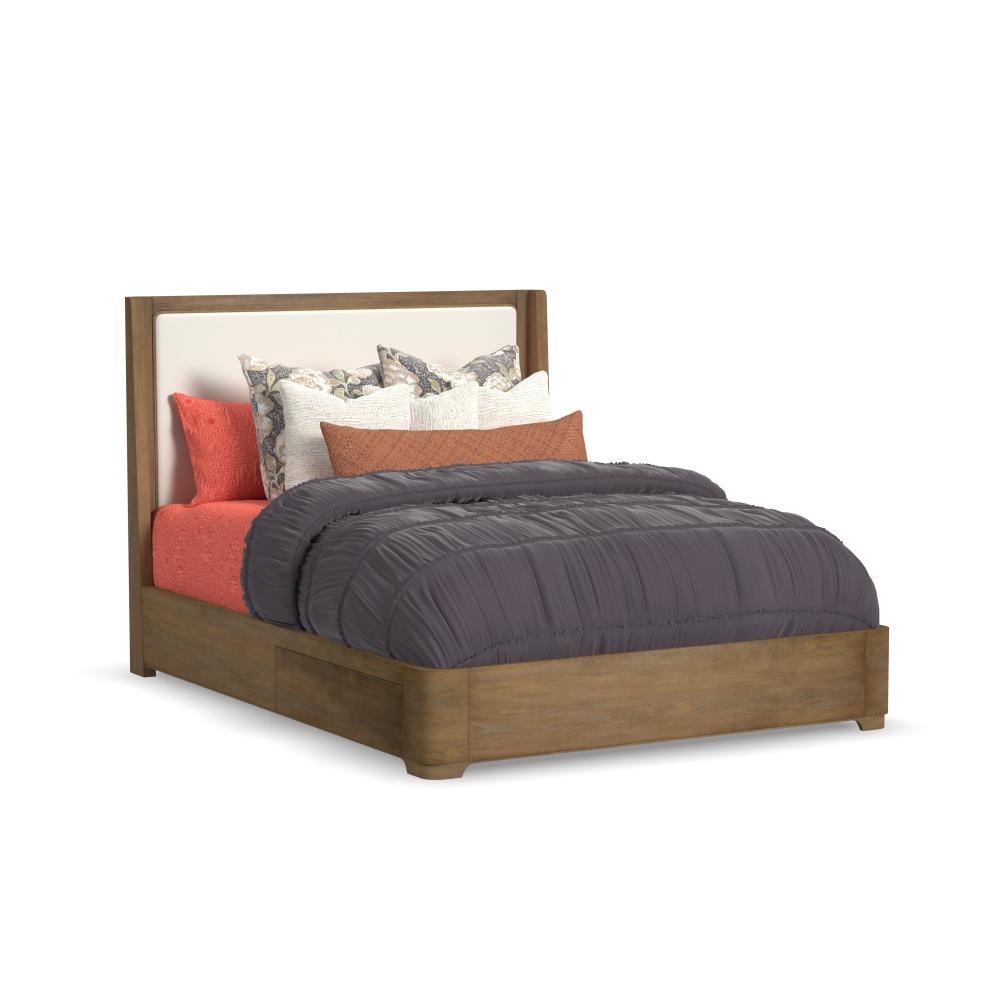 Normandy Queen Upholstered Storage Bed - Default Title