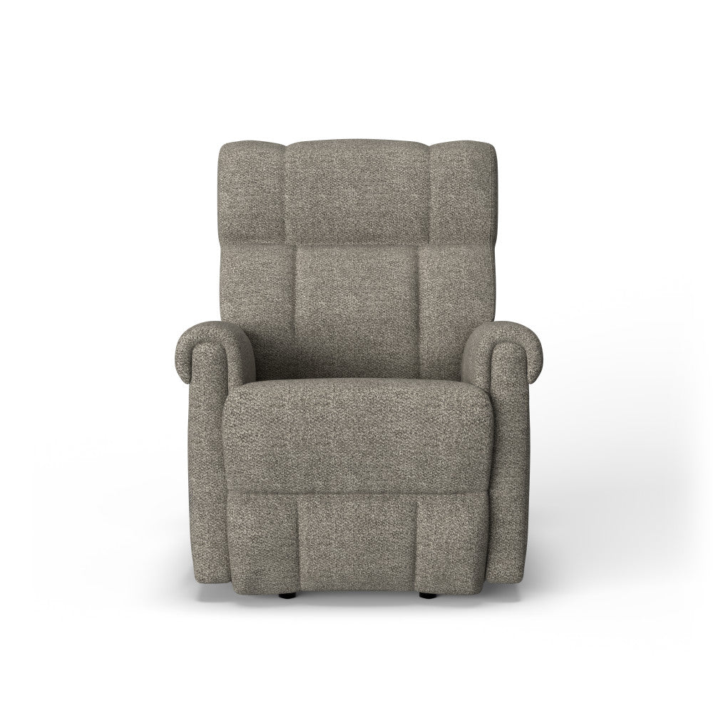 Classic Power Gliding Recliner with Power Headrest & Lumbar - Fabric 126-01