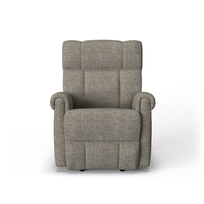 Classic Power Gliding Recliner with Power Headrest & Lumbar - Fabric 126-01