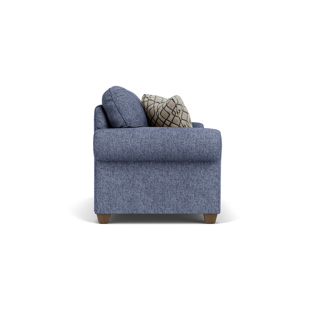 Thornton Two-Cushion Sofa - Fabric, Leather 818-01