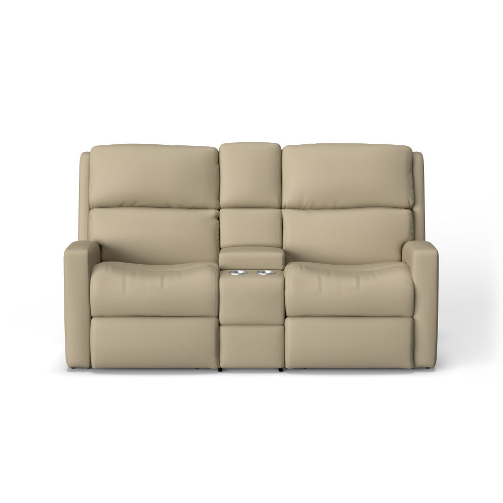 Catalina Power Reclining Loveseat with Console - Leather 775-80