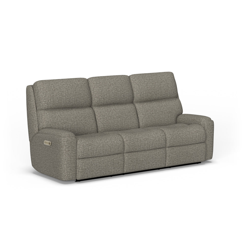 Rio Power Reclining Sofa with Power Headrests - Fabric 061-72