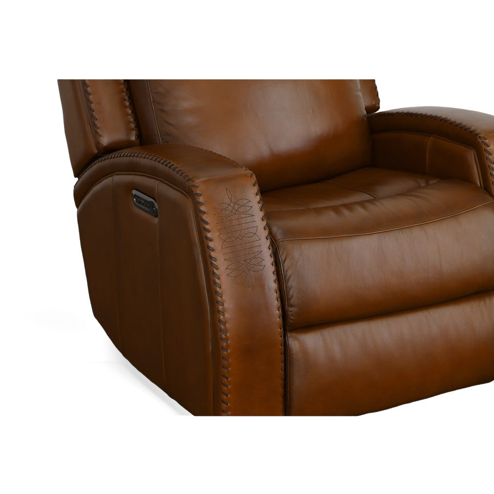 Mustang Power Gliding Recliner with Power Headrest - Default Title