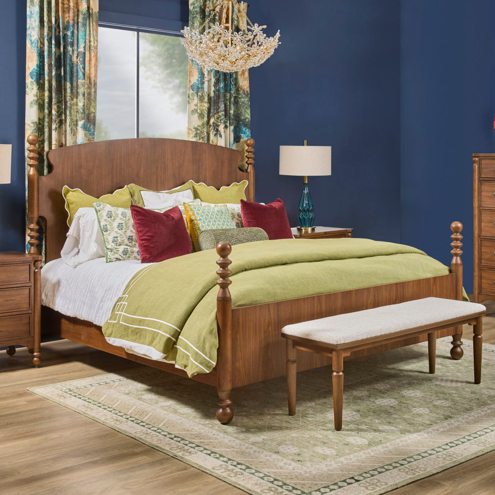 Azalea King Panel Bed - Default Title