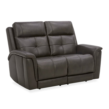 Ranger Power Reclining Loveseat with Power Headrest, Lumbar, Heat & Massage - Leather 439-70