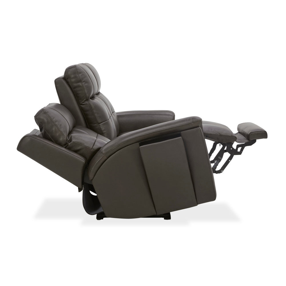 Ranger Power Reclining Sofa with Console, Power Headrest, Lumbar, Heat & Massage - Leather 439-70