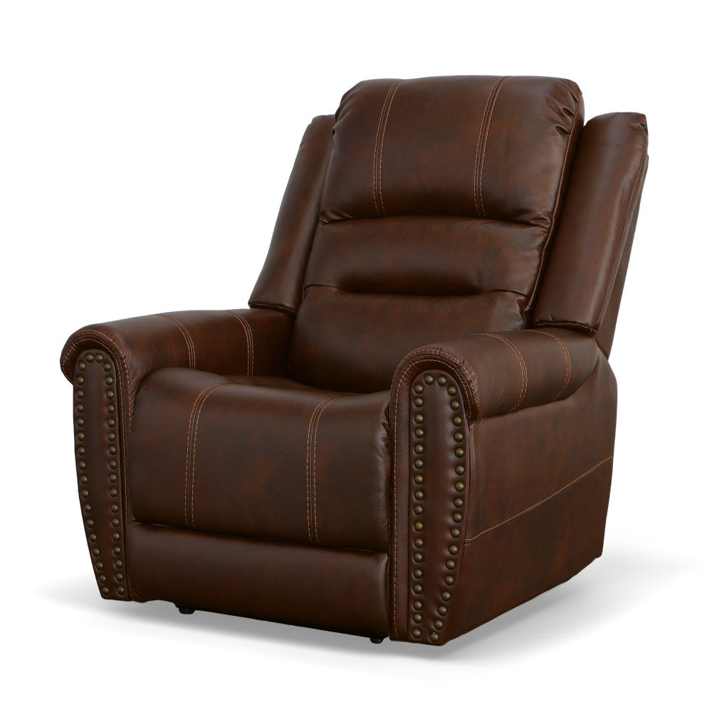Oscar Power Recliner with Power Headrest - Fabric 629-72