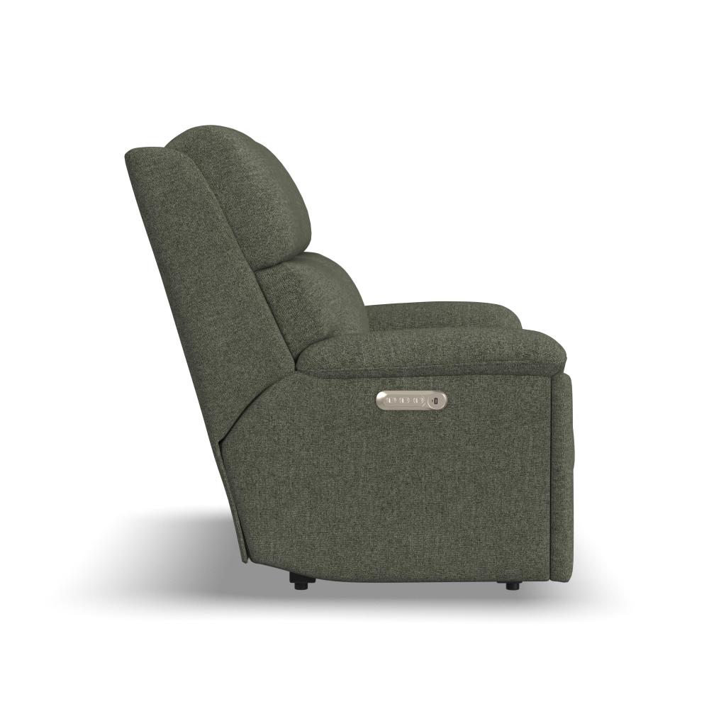 Porter Power Reclining Loveseat with Power Headrest & Lumbar - Fabric 787-20