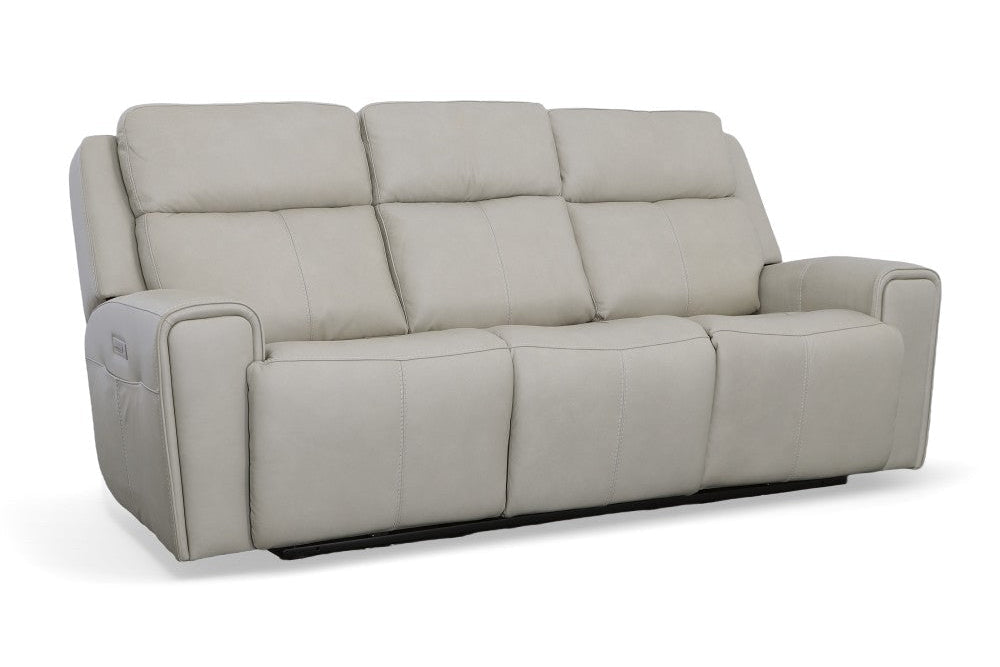 Barnett Collection - Power Reclining Sofa with Power Headrests & Lumbar