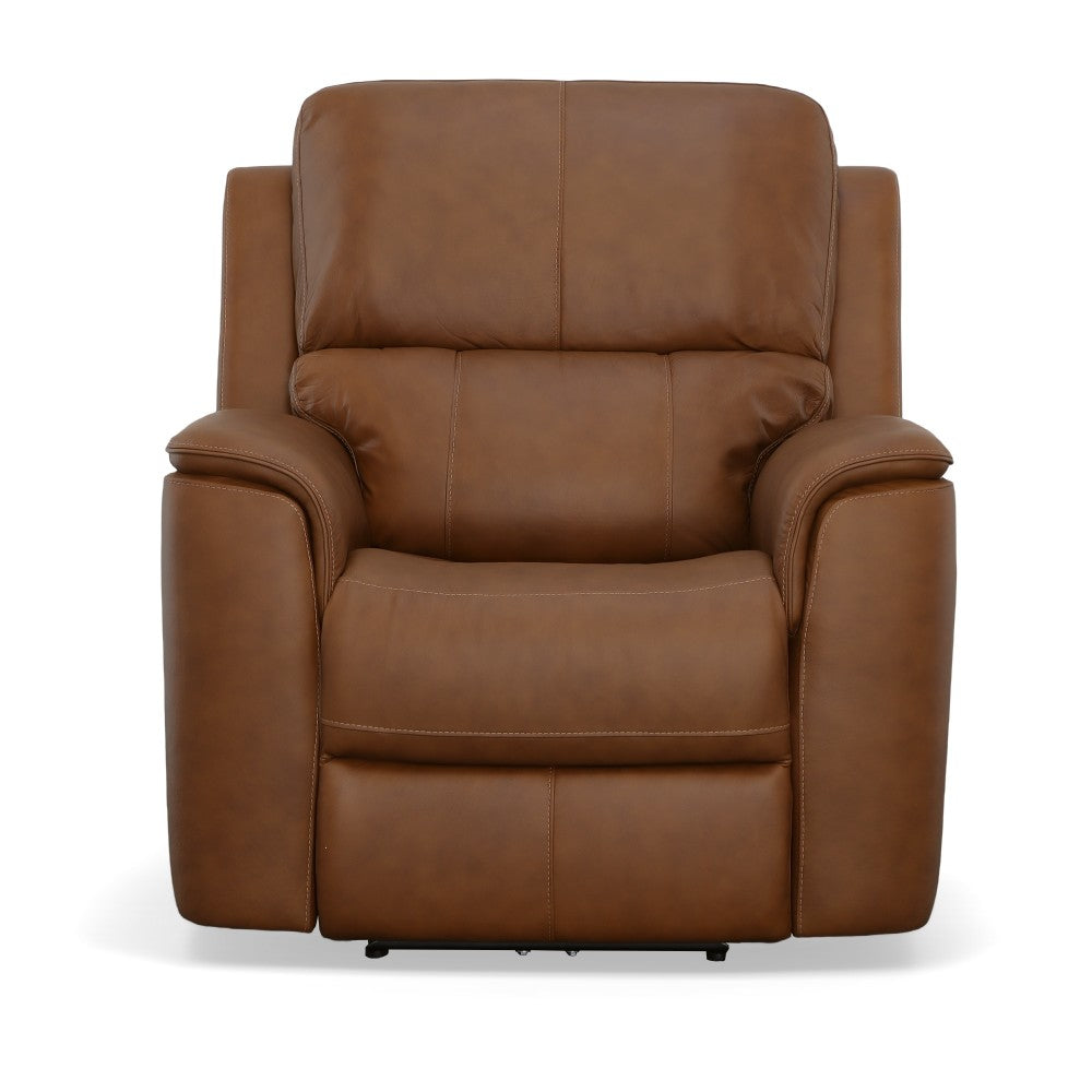 Henry Power Recliner with Power Headrest & Lumbar - Leather 946-72