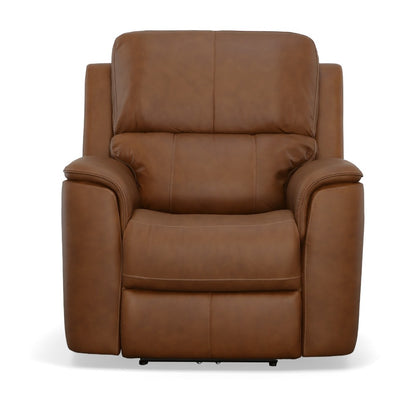 Henry Power Recliner with Power Headrest & Lumbar - Leather 946-72
