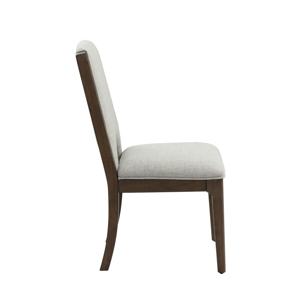 Athens Pair of Upholstered Dining Chairs - Default Title