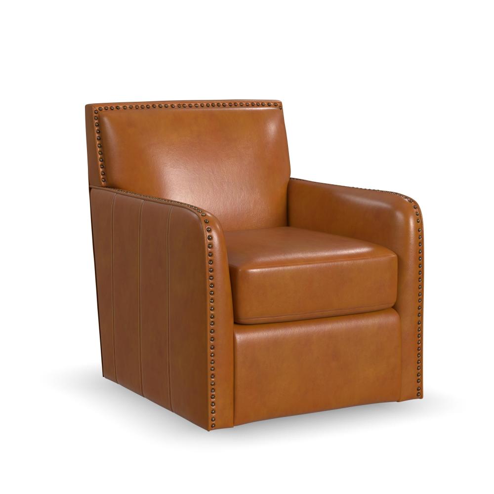Beckett Swivel Chair - Leather 173-90