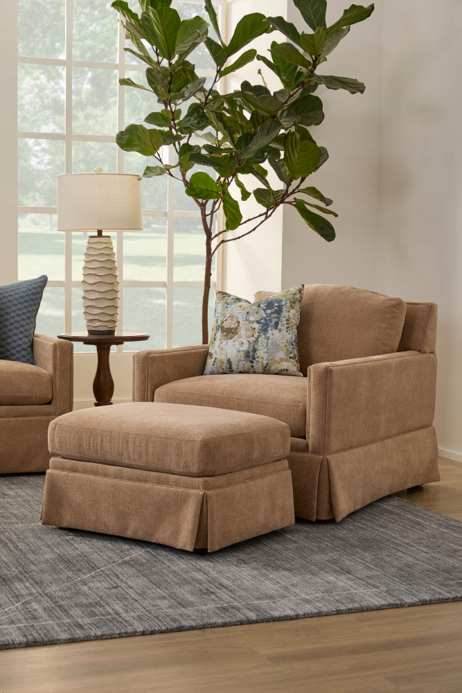 Lottie Ottoman - Fabric 928-90