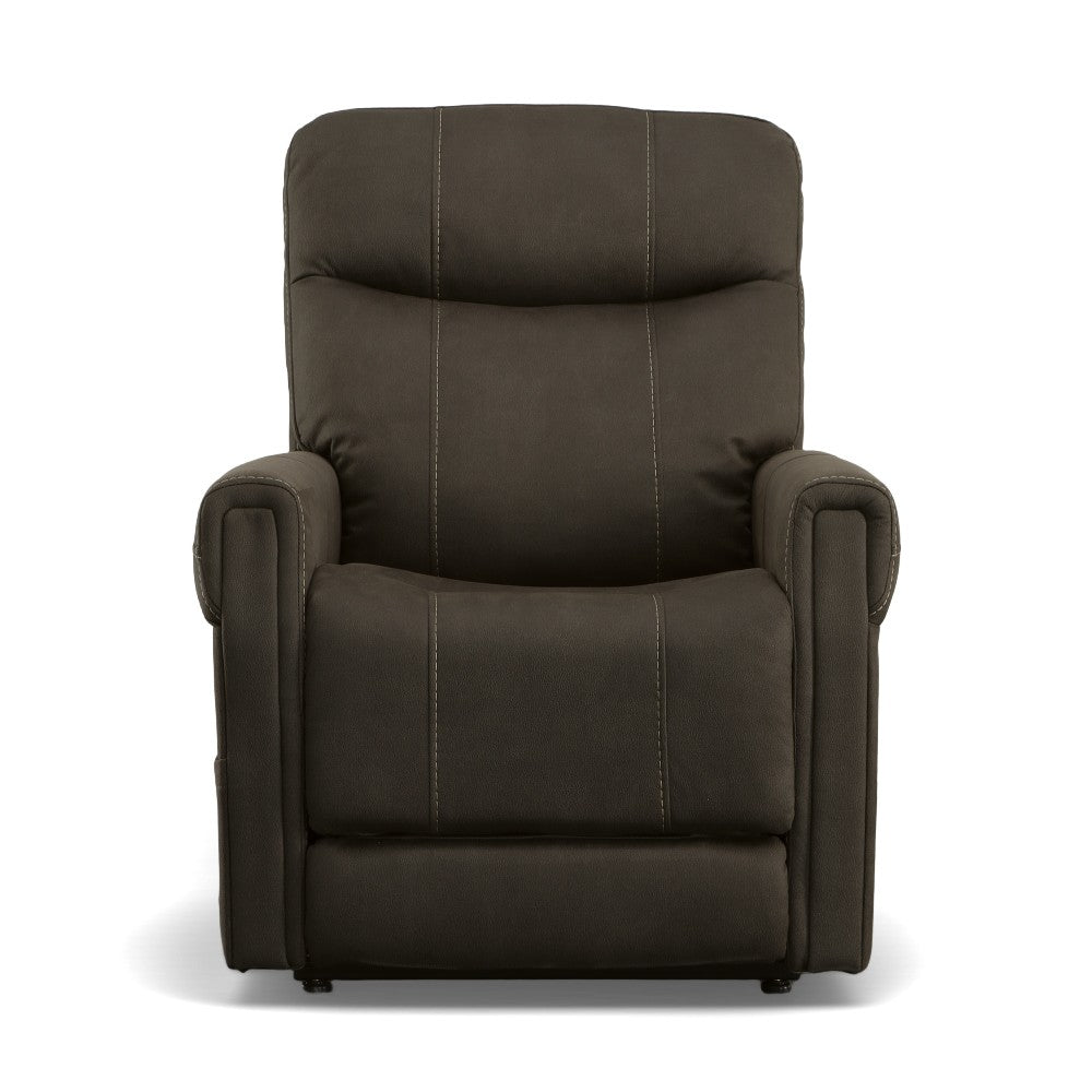 Jenkins Power Lift Recliner with Right-Hand Control & Power Headrest - Brown