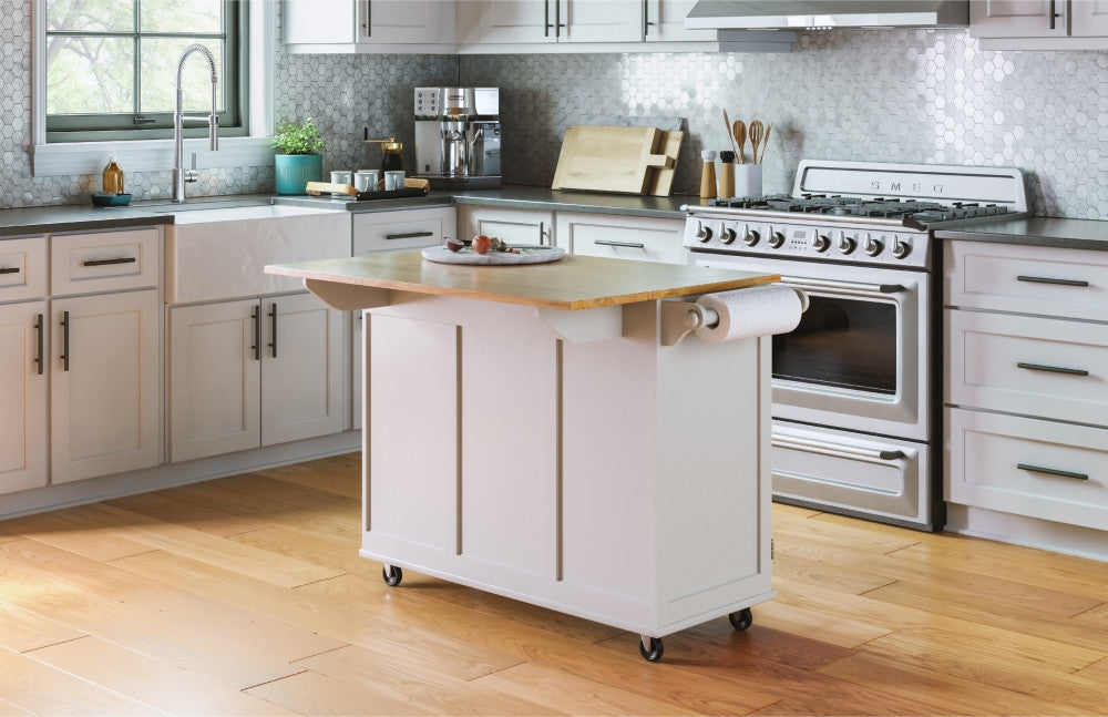 Dolly Madison Kitchen Cart - Off-White