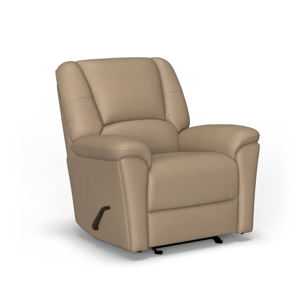 Plush Gliding Recliner - Leather 824-82
