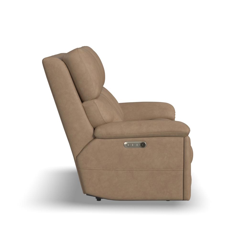 Porter Power Reclining Loveseat with Power Headrest & Lumbar - Leather 577-82