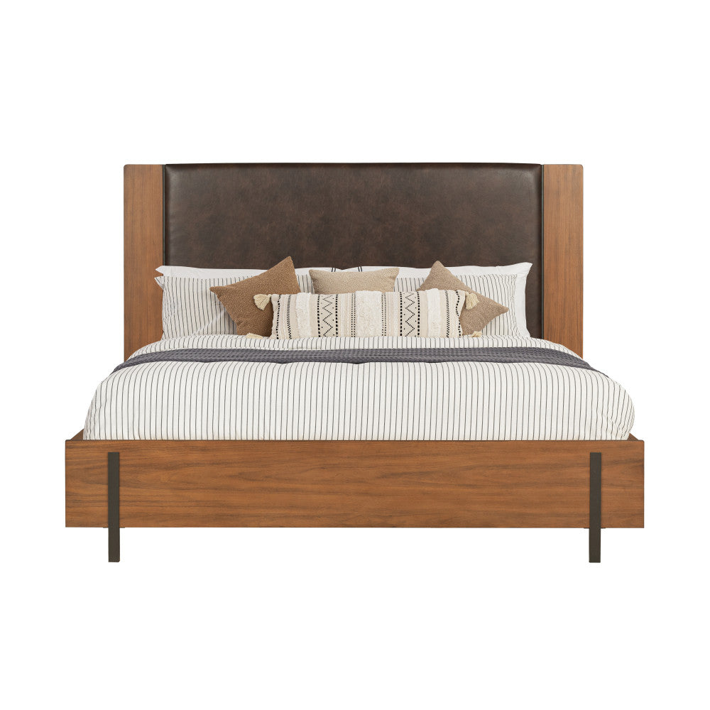 Lincoln King Upholstered Bed - Default Title