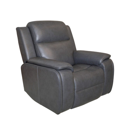 Ziggy Power Recliner with Power Headrest, Lumbar, Heat & Massage - Leather 434-73