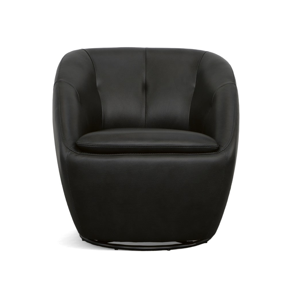 Wade Swivel Chair - Black