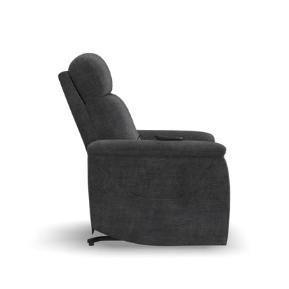 Luma Power Lift Recliner with Power Headrest, Lumbar, Heat & Massage - Fabric 428-02