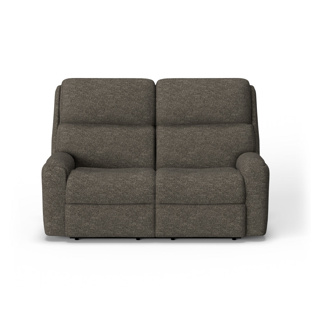 Rio Power Reclining Loveseat with Power Headrests - Fabric 147-11