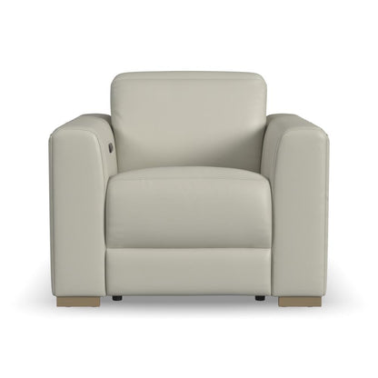 Aurora Power Recliner with Power Headrest - Leather 749-11