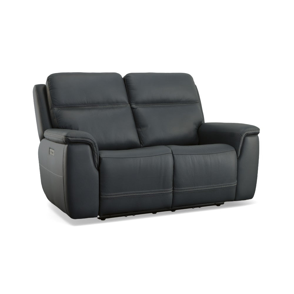 Sawyer Power Reclining Loveseat w/ Pwr Headrests, Lumbar - Leather 009-42