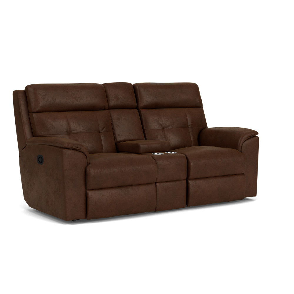 Mason Reclining Loveseat with Console - Default Title
