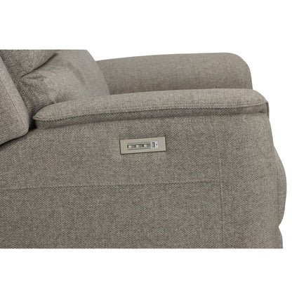 Henry Power Recliner with Power Headrest & Lumbar - Fabric 425-01