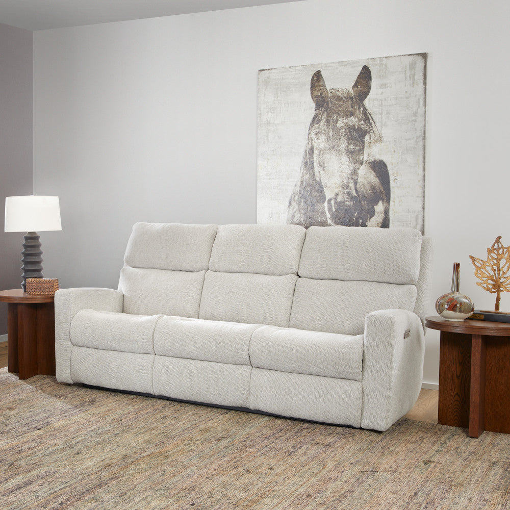 Score Power Reclining Sofa with Power Headrests & Lumbar - Fabric 300-01