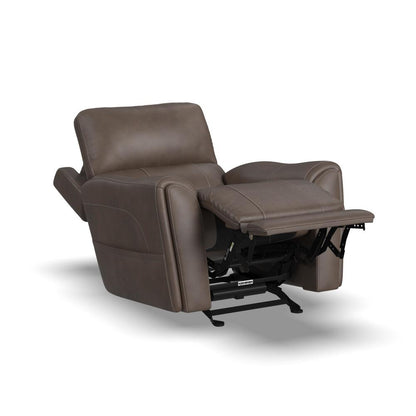 Carter Collection - Power Rocking Recliner with Power Headrest, Lumbar, Heat & Massage