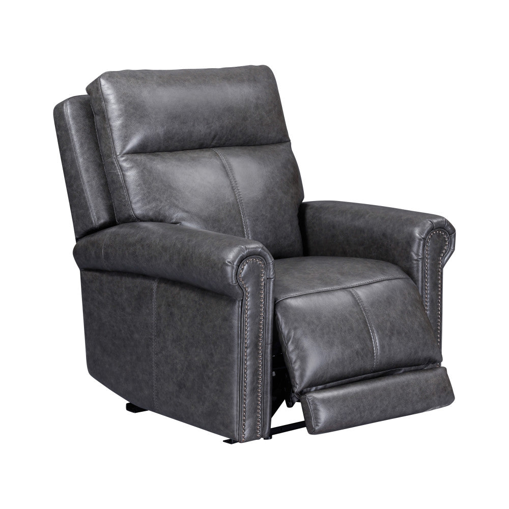 Alexander Power Recliner with Power Headrest & Lumbar - Leather 706-03