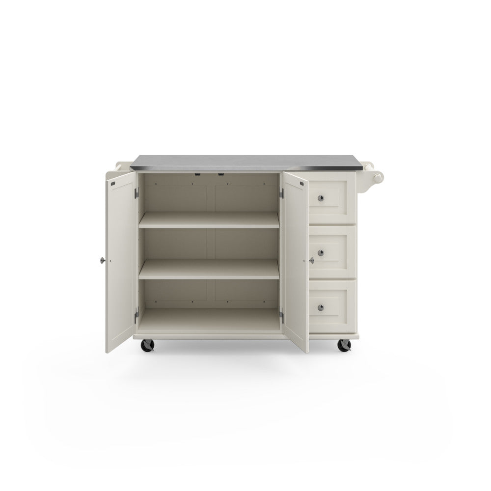 Dolly Madison Kitchen Cart - Off-White - 5000000010