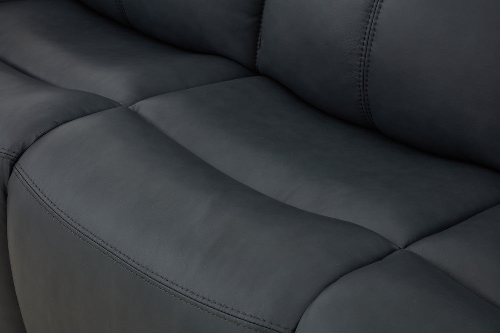 Warren Power Reclining Sofa with Console, Power Headrest & Lumbar - Default Title
