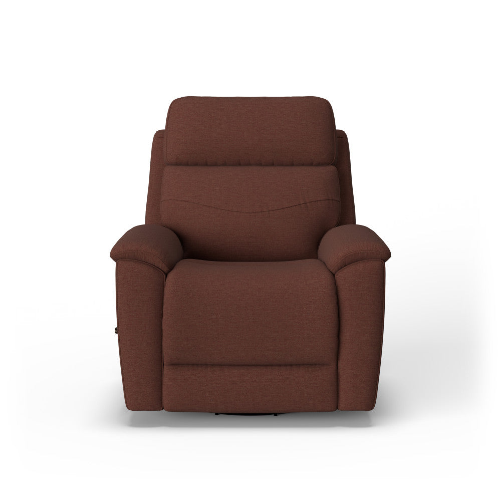 Refined Swivel Gliding Recliner - Fabric 126-01