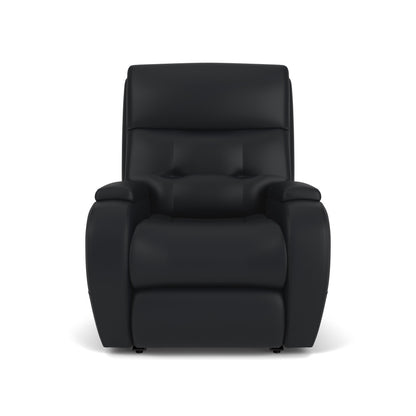 Strait Power Recliner with Power Headrest - Leather 653-80