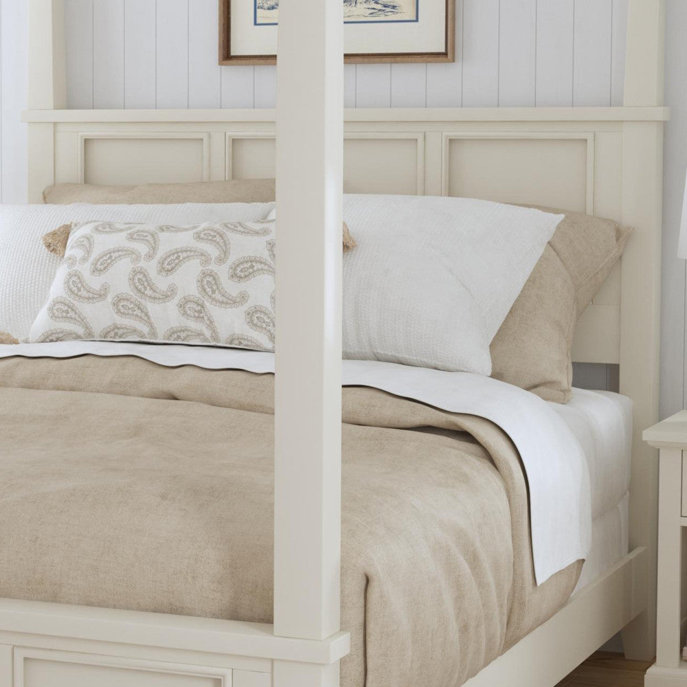 Naples Queen Canopy Bed - Default Title