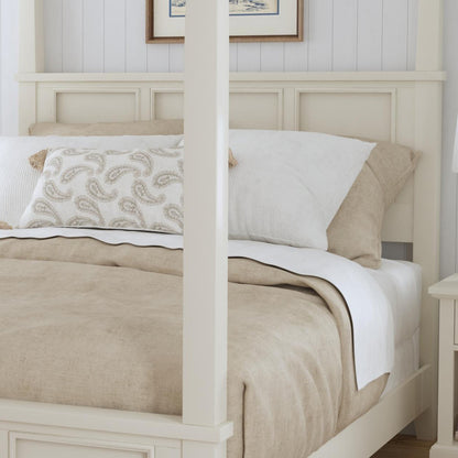 Naples Queen Canopy Bed - Default Title