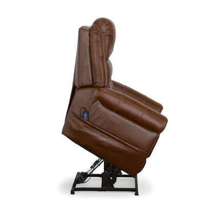 Oscar Power Lift Recliner with Right-Hand Control & Power Headrest - Leather 375-72