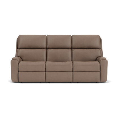 Rio Power Reclining Sofa with Power Headrests - Leather 665-02