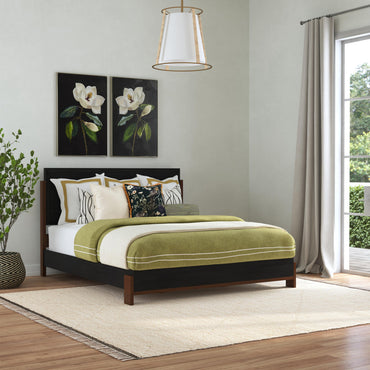 Waterfall King Panel Bed - Default Title