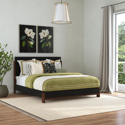 Waterfall King Panel Bed - Default Title