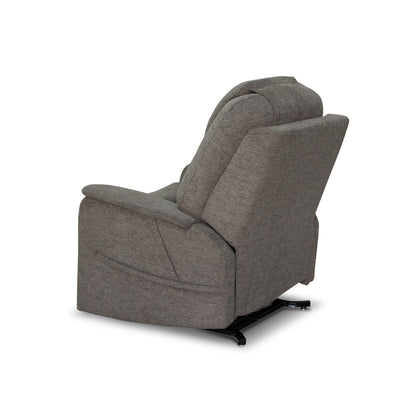 Zecliner Model 3+ Petite Power Lift Recliner with Power Headrest, Lumbar, Heat & Massage - Fabric 358-04
