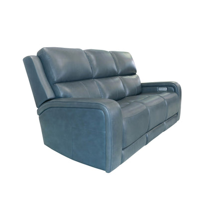 Oasis Power Reclining Sofa with Power Headrests, Lumbar, Heat & Massage - Leather 734-40