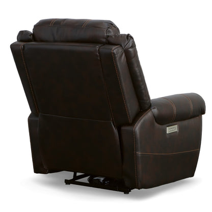 Oscar Power Recliner with Power Headrest - Fabric 629-70
