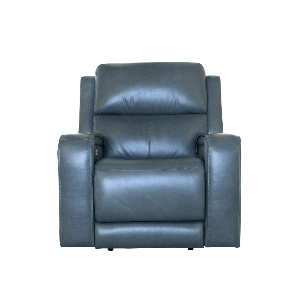 Oasis Power Recliner with Power Headrest, Lumbar, Heat & Massage - Leather 734-40